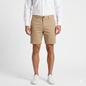Patagonia Men's Flat Front Shorts in Khaki/Tan